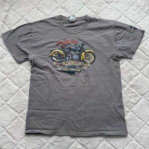 Harley Davidson Motorcycles | Graphic Bike Tee Short Sleeve | Size Medium